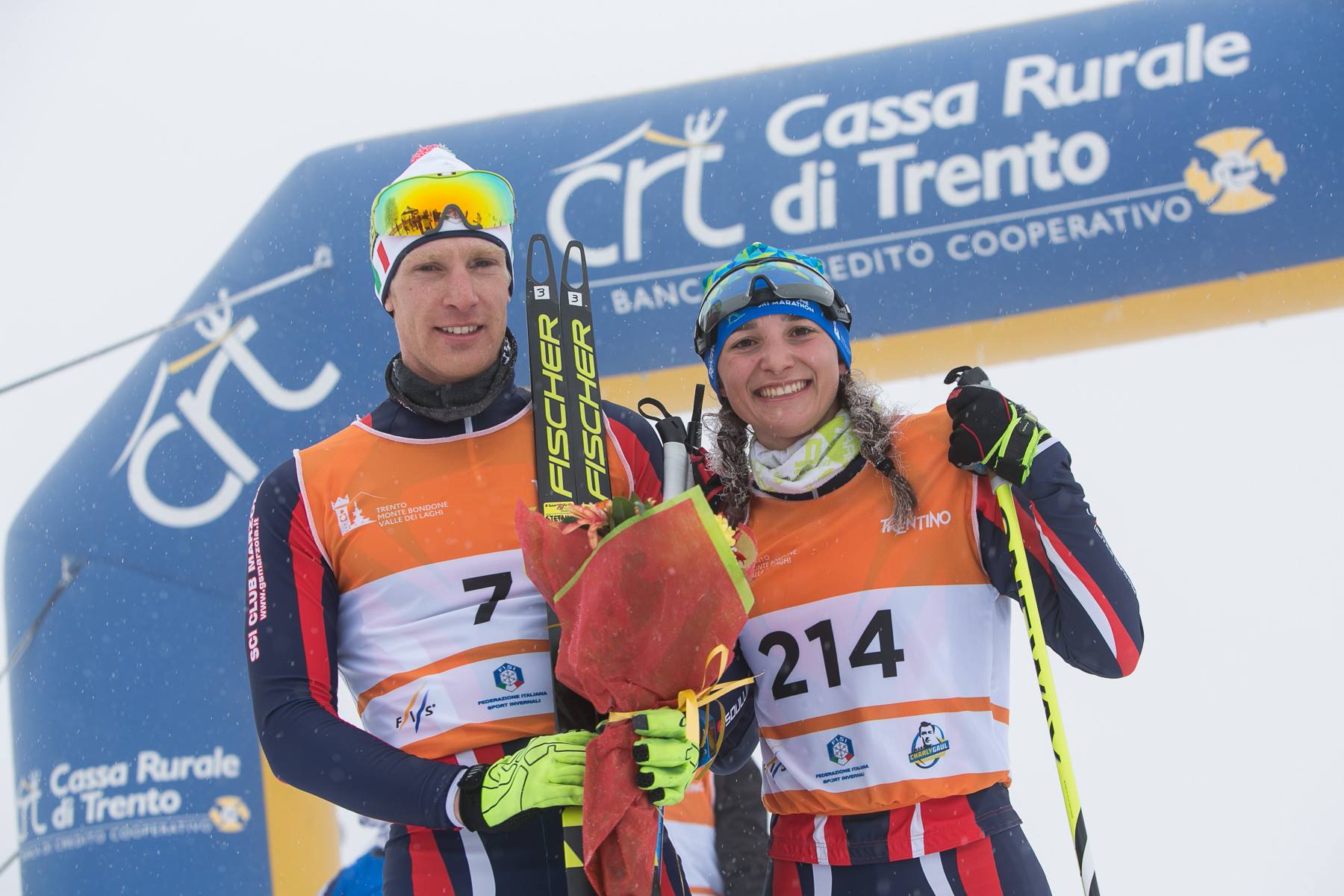 Stefano Detassis Agata Marchi Ski Mrathon